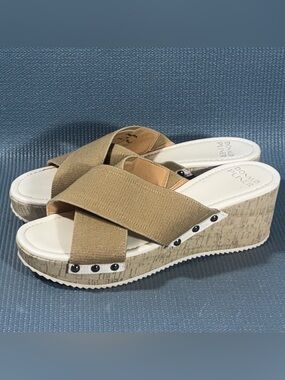 Donald Pliner Summer Platform Wedge Sandals Women’s Size 9